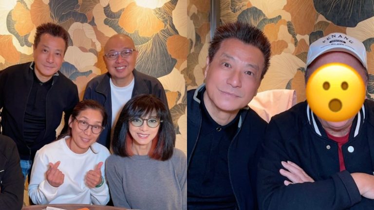 77歲石修相約米雪杨盼盼聚首，同場視帝只大兩歲，眉毛明顯稀疏