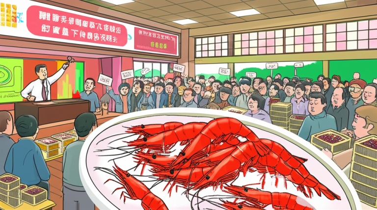 靜岡春季櫻蝦首次競拍 卸貨量下降引關注