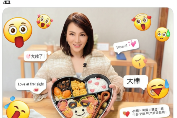 林志玲首曬「愛心便當」驚呆網友:幸福滿溢