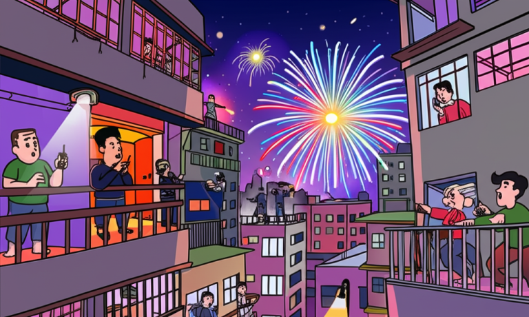 「黃大仙凌晨煙花驚動居民  警方介入調查」