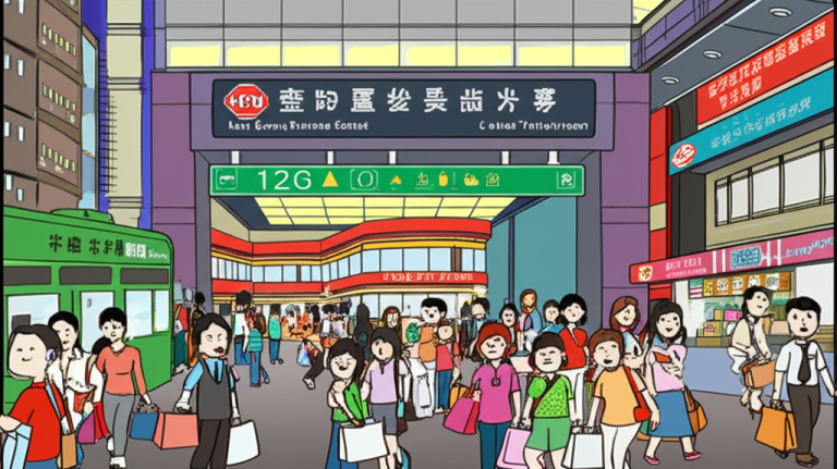 港運大廈配套齊全 交通便利 飲食豐富